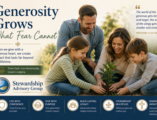 Generosity Grows What Fear Cannot