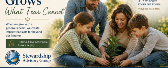 Generosity Grows What Fear Cannot